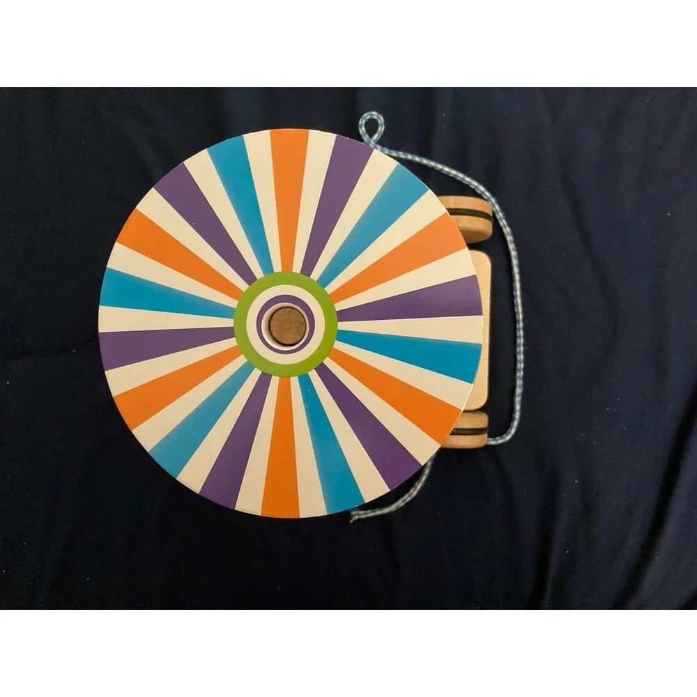 Melissa & Doug (3616) First Play Carousel Pull Toy